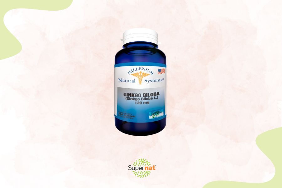 Suplemento dietario de Ginkgo biloba de Natural Systems